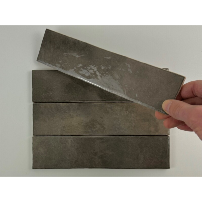 Equipe Cerámicas Trend tegels moka glans 6x24,6