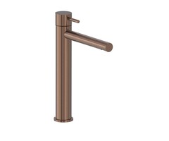 June Dutch Bathroom Hoge opbouw wastafelkraan koper PVD