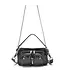 Núnoo HELENA WRINKLE RECYCLED PU BLACK Bag