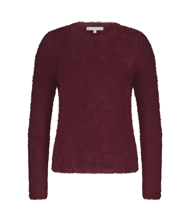 Red Button FUZZY PUFF Trui