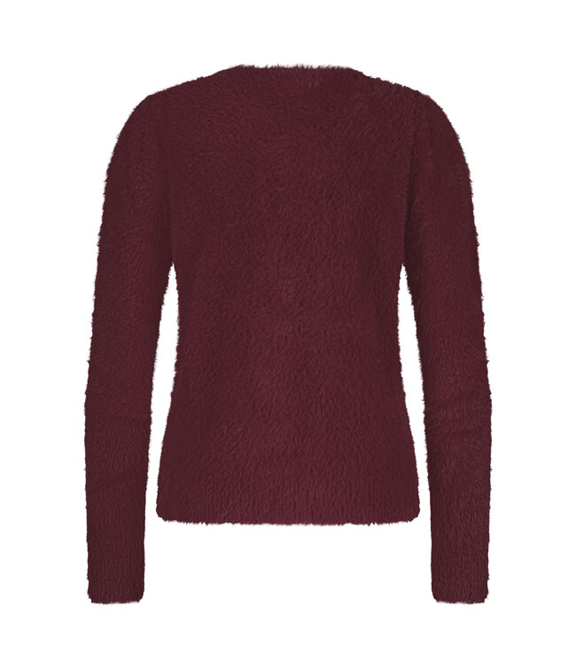 Red Button FUZZY PUFF Trui