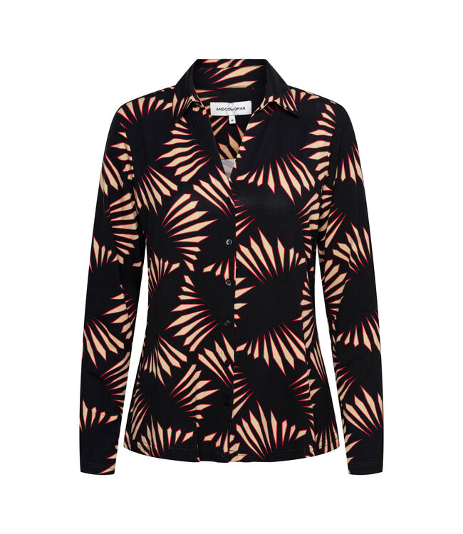 &Co women VAYEN GRAPHIC Blouse