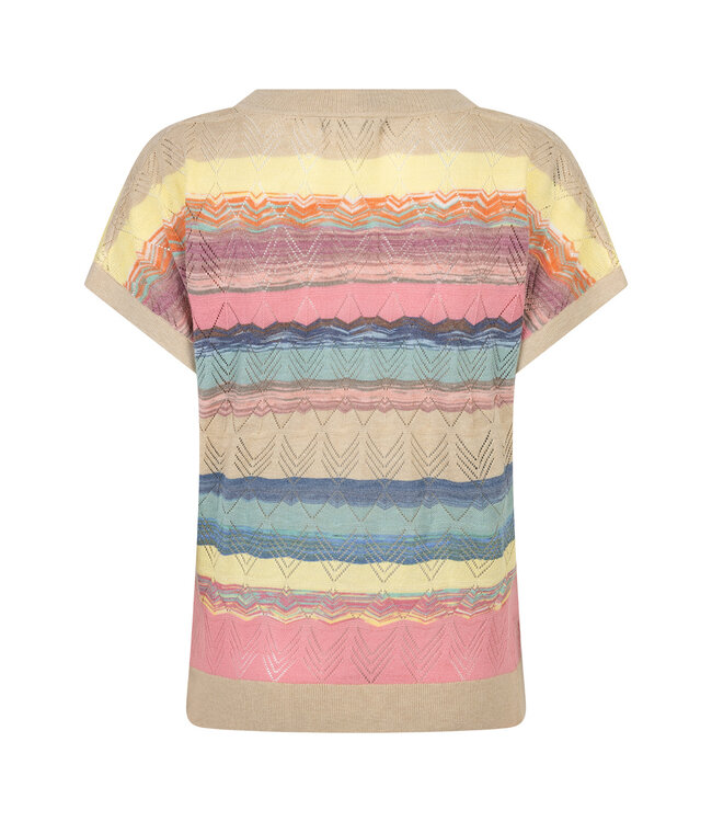 Red Button JERRY MULTI Top