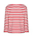 Red Button TERRY STRIPE Top