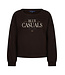 Red Button TERRY Sweater