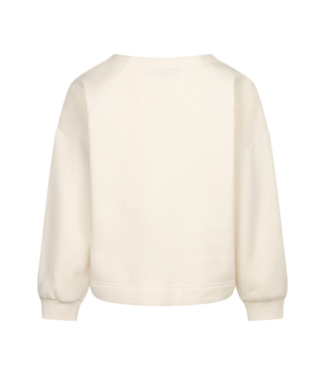 Red Button TERRY Sweater