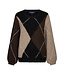 Red Button ARGYLE Trui