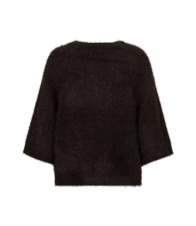 Red Button FUZZY Vest