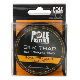 Pole Position Swallow Trap (Soft Sinking Braid) 20m | hooklink material