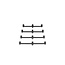Avid Carp Lok Down Fixed Buzzerbar (3-Rods)
