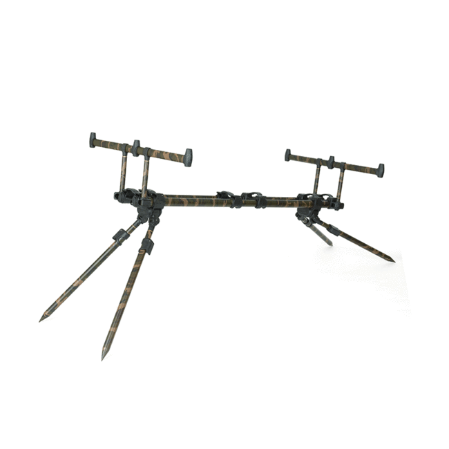 FOX Ranger MK2 Rod Pod (Camou) | 3 cannes à pêche