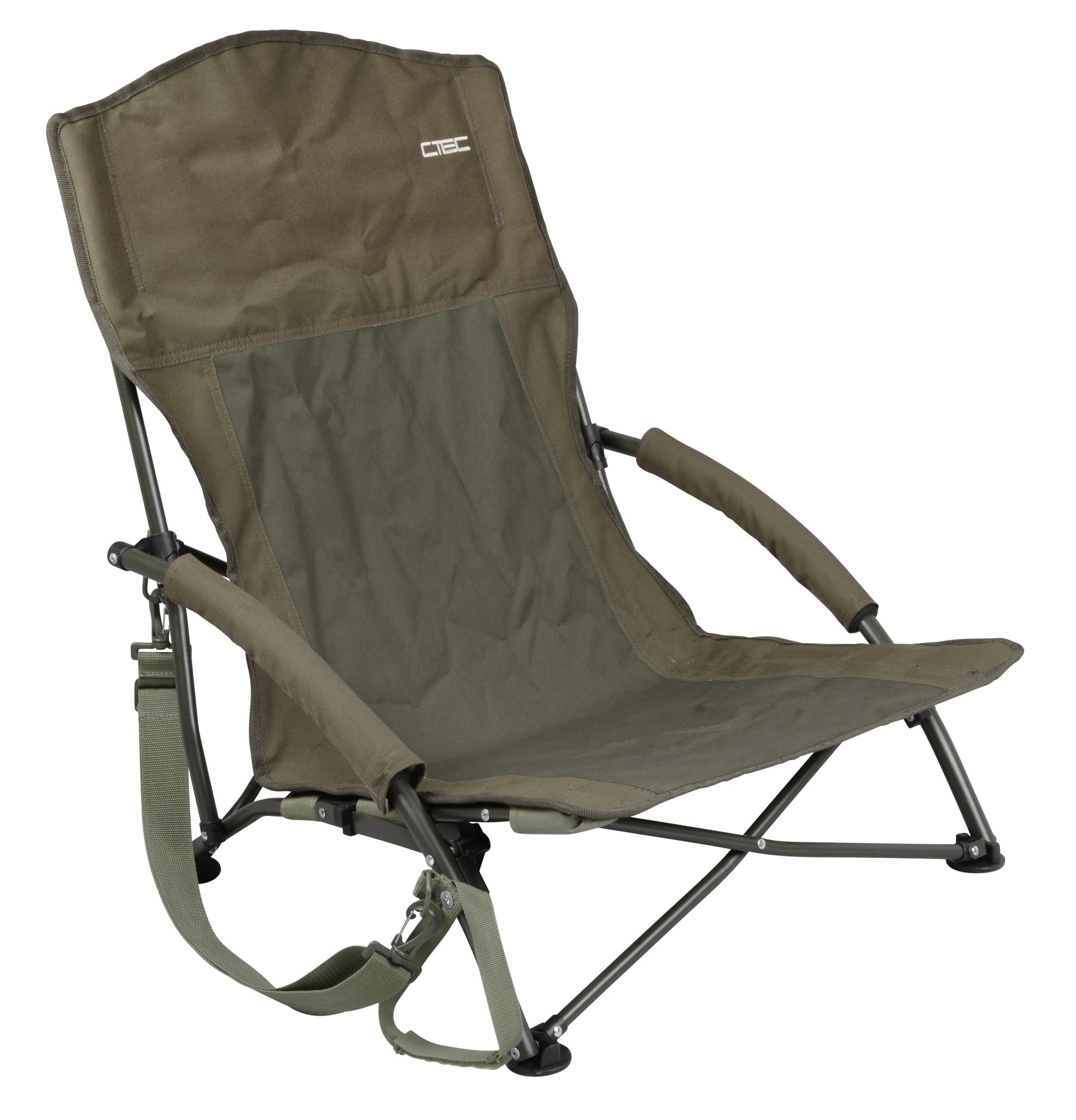 Chaise basse compacte CTec (Carp Chair) CarpCentral. CarpeCentre.fr