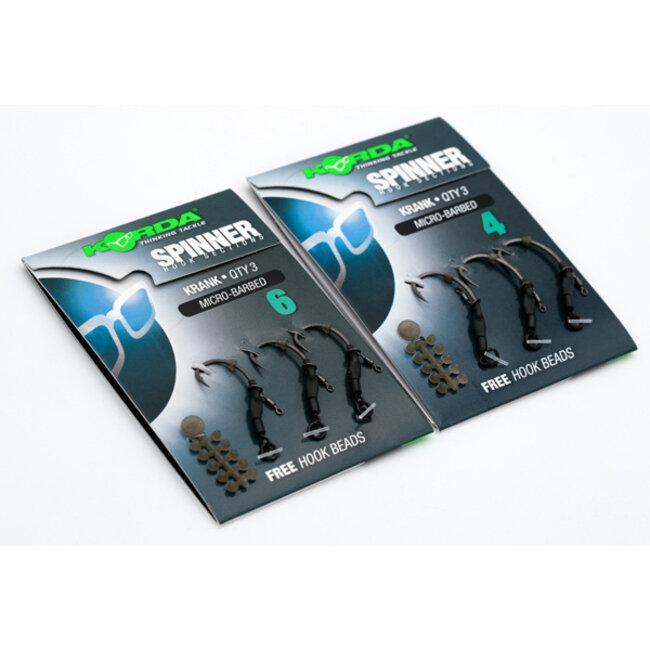 Korda Sections de crochets de spinner Krank (3 pièces)