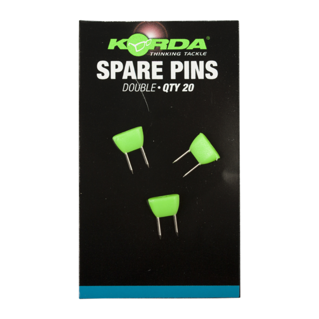 Korda Goupilles doubles pour coffres-forts rig (20 pièces)