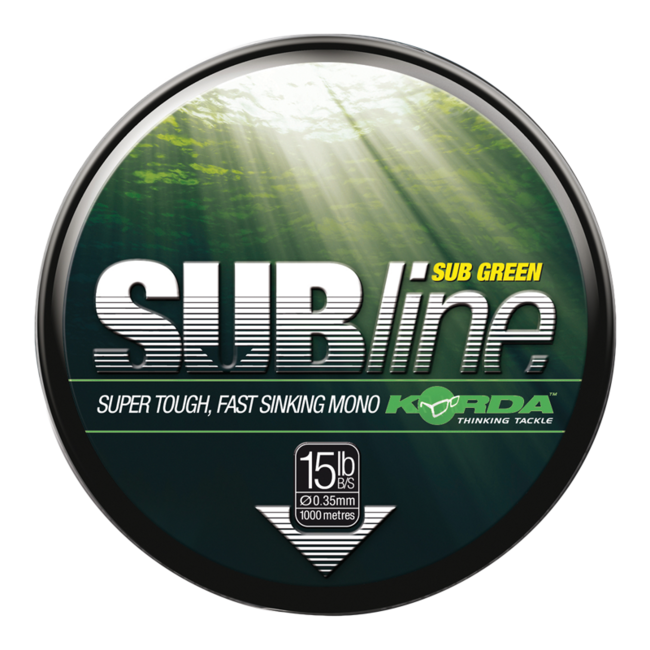 Korda Ligne secondaire 1000m (verte) | Ligne de carpe
