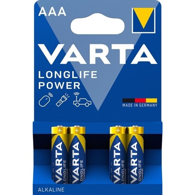 Varta Pile AAA | Triple A | 4 pièces