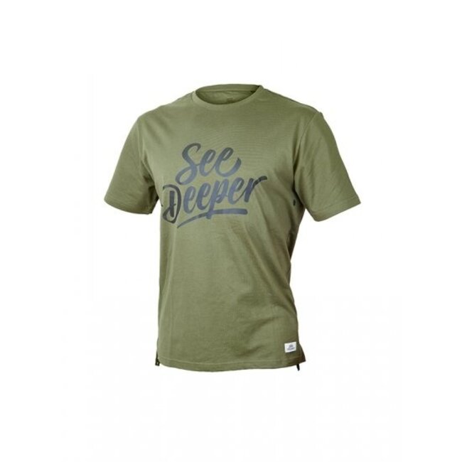 Fortis Eyewear T-shirt "See Deeper" (vert)