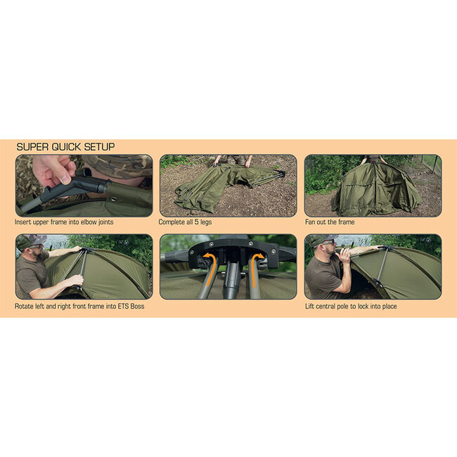 FOX Frontier X (tente Carpe)