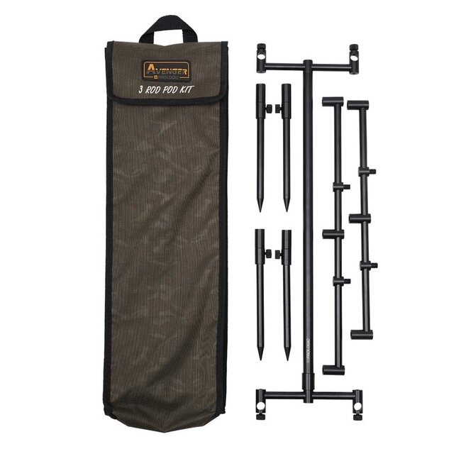 Prologic Avenger Rod Pod Kit (3-Rods)