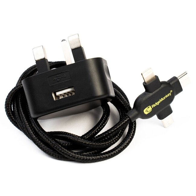 RidgeMonkey Adaptateur secteur USB 12W Vault