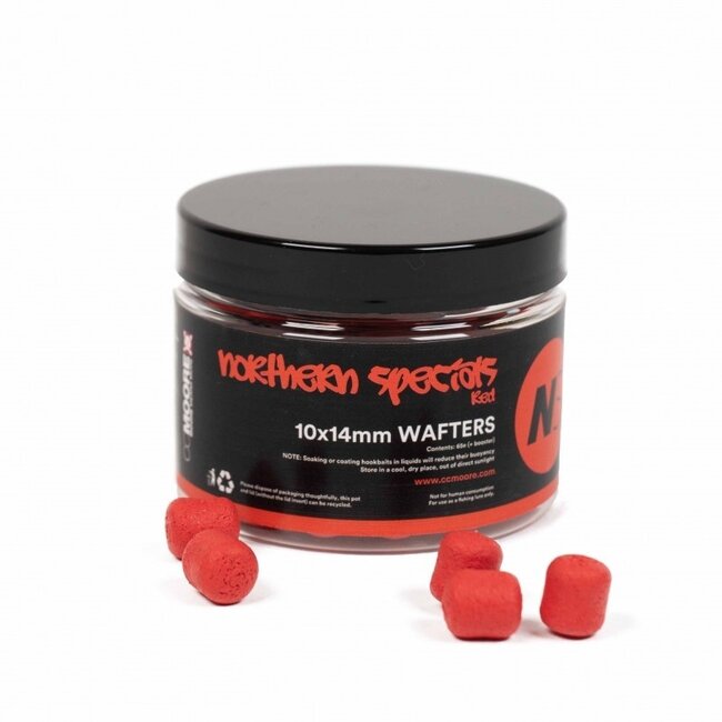 CC Moore Northern Specials NS1 - 10x14mm - Dumbell Wafters rouge