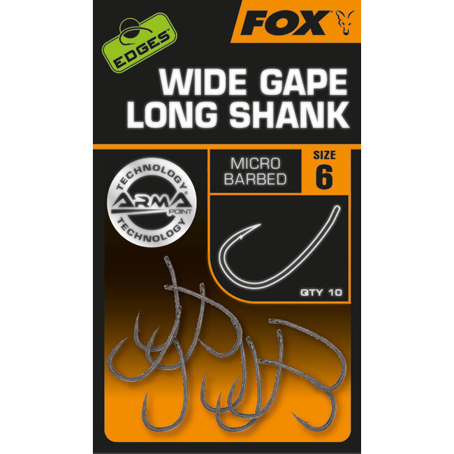 FOX Bords Armapoint Wide Gape Long Shank