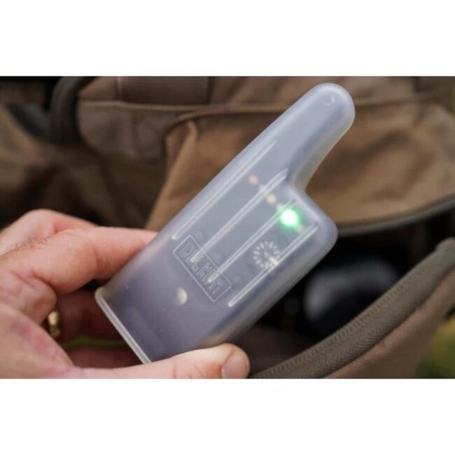 Delkim Rx-D Moulded Clear Receiver Hard Case (étui rigide moulé pour récepteur transparent)