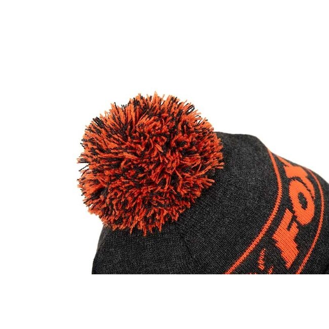 FOX Collection Bobble hat | Black & Orange