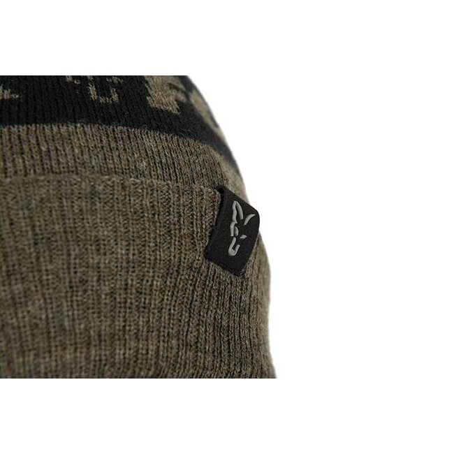 FOX Collection Bobble hat | Green & Black