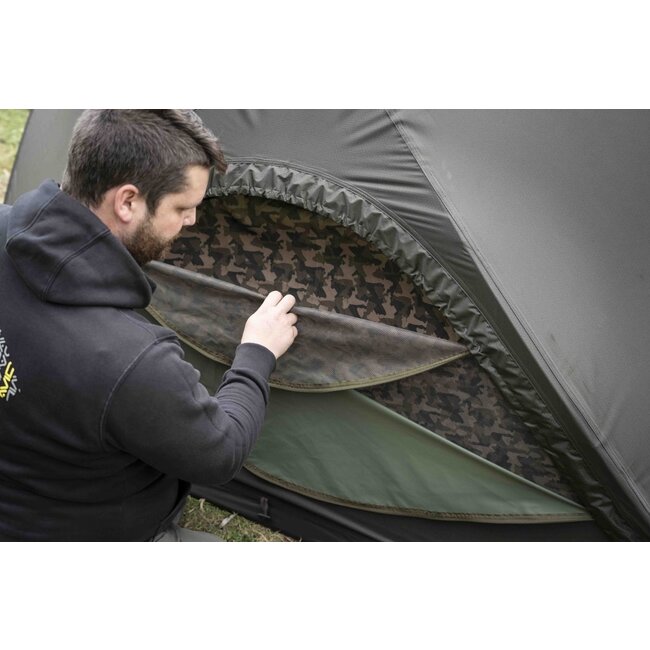 Avid Carp Système de Brolly HQ Dual Layer