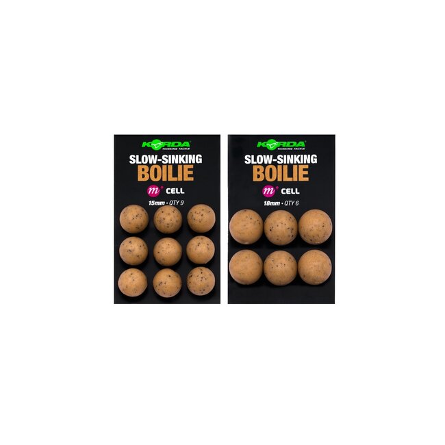 Korda Bouillettes à écoulement lent - Cell