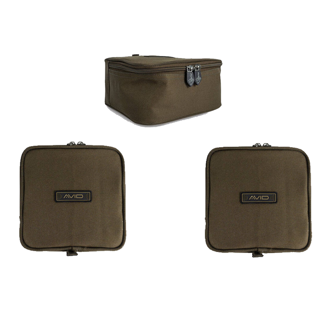 Avid Carp Set de pochettes - 2x petites - 1x grandes