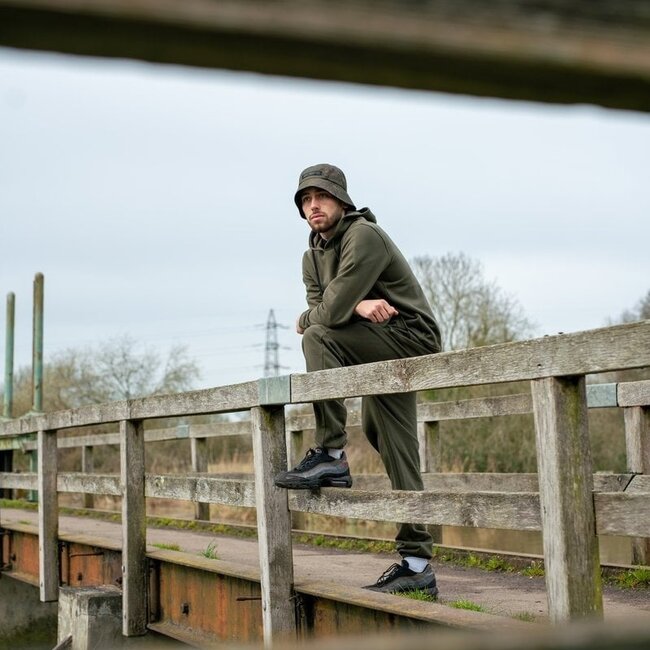 Nash Make It Happen - Sweat à capuche vert - Logo poisson