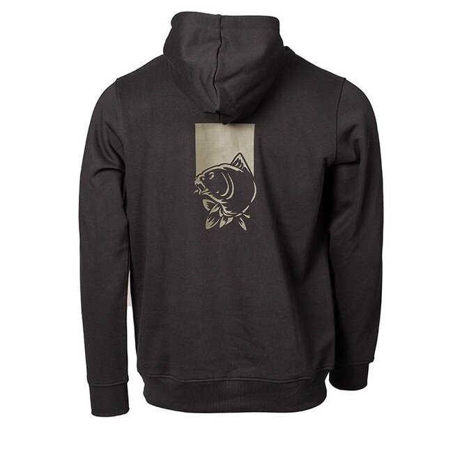 Nash Make It Happen - Sweat à capuche noir - Logo poisson