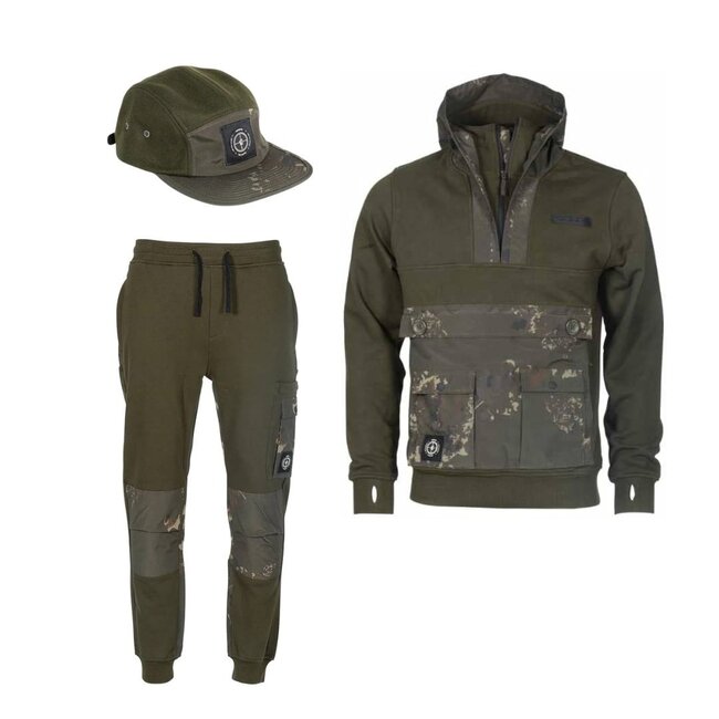 Nash Ensemble de vêtements Scope HD - Sweat à capuche + Jogger + Casquette