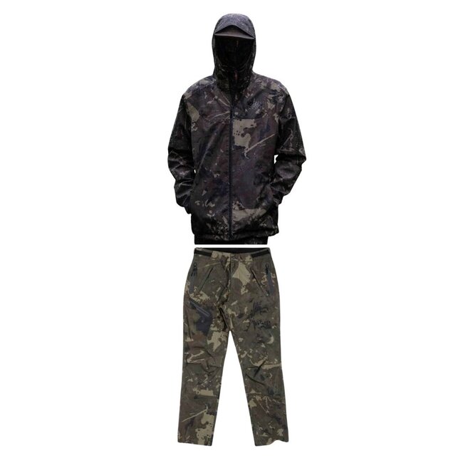 Nash ZT Extreme Camo Waterproof Clothing set - Jacket + Pants