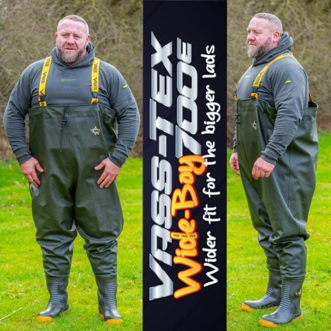 Vass Chest Wader 700E - Wide Boy Edition