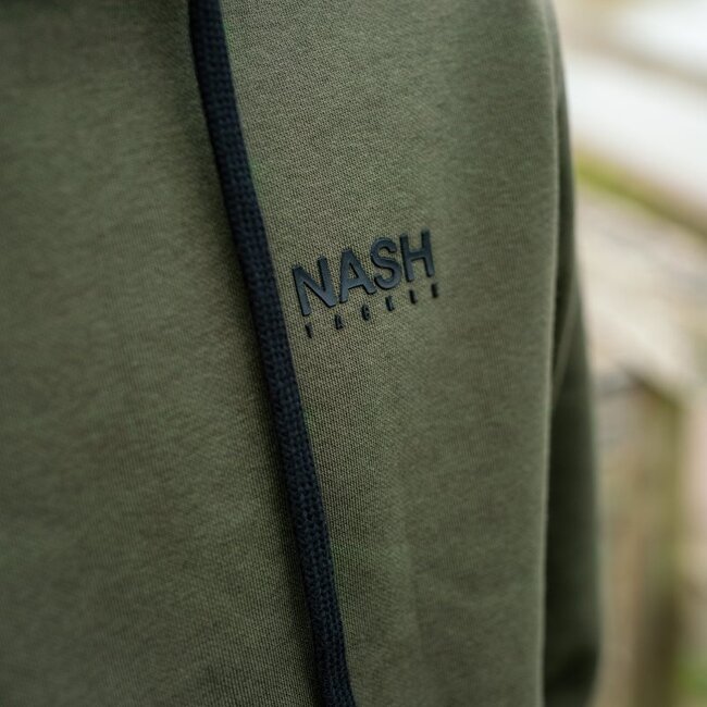 Nash Make It Happen - Sweat à capuche vert - Logo poisson