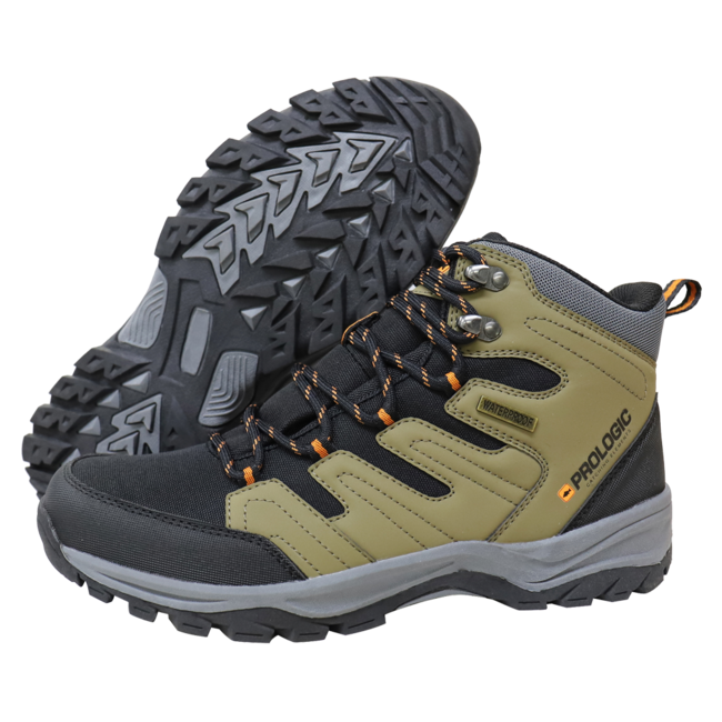 Prologic Chaussures de randonnée - Noir et vert armée