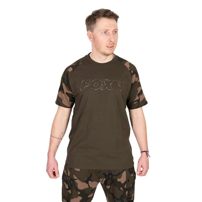 FOX Kaki / Camo Outline T-Shirt