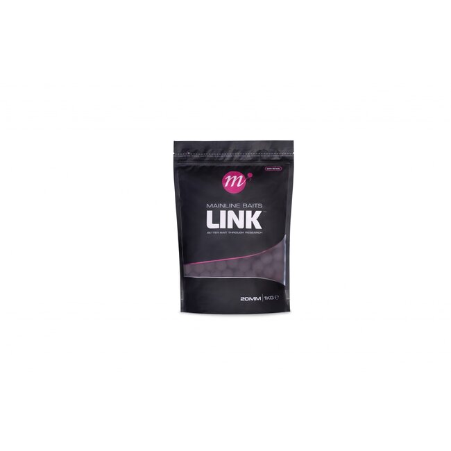 Mainline Link Boilies - 1KG - Marron