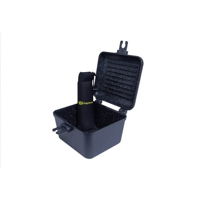 RidgeMonkey Ensemble de poêles et grils profonds Connect - Granite Edition