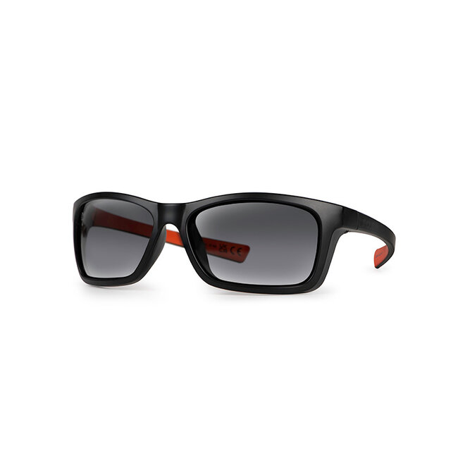FOX Lunettes de soleil Polaroid Noir/Orange - verre gris