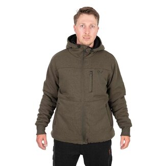 FOX Collection Sherpa Jacket Green & Black