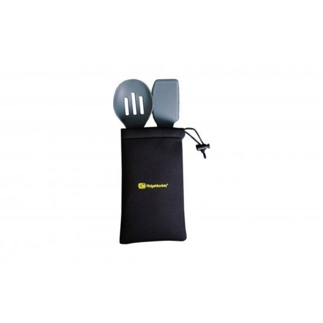 RidgeMonkey Set d'ustensiles Q-Lock
