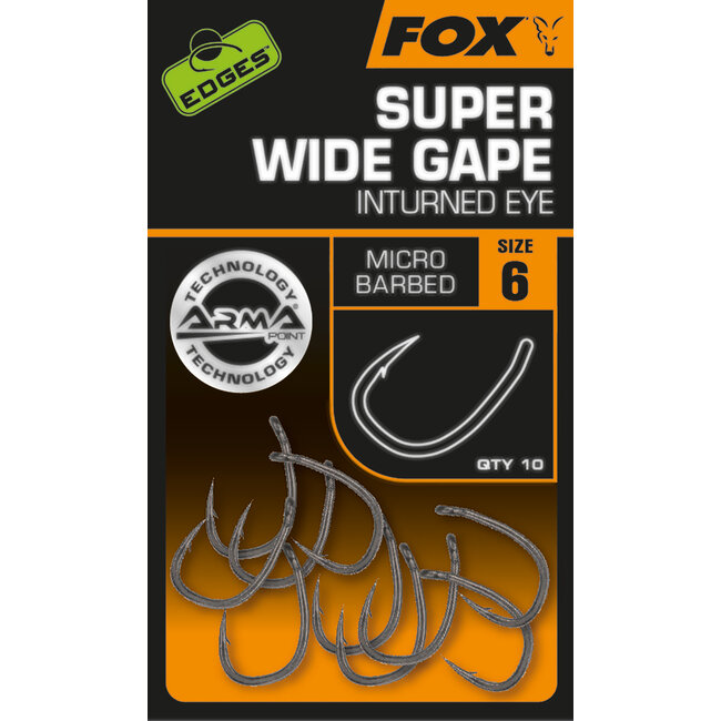 FOX Bords Armapoint Super Wide Gape In-turned eye