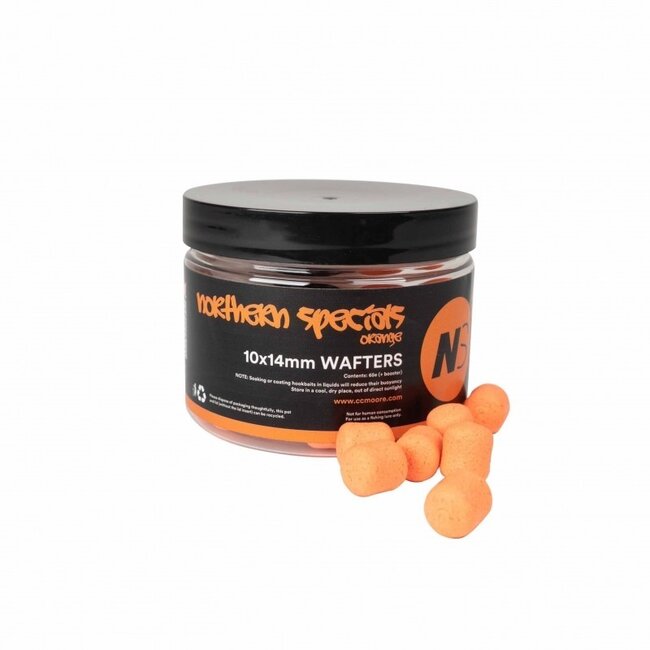 CC Moore Northern Specials NS1 - 10x14mm - Dumbell Wafters - Orange