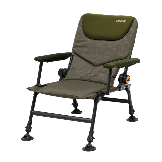 Prologic Inspire Lite-Pro Recliner Chair avec accoudoirs