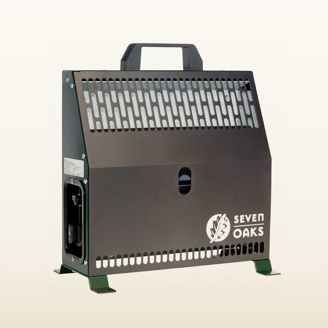 Seven Oaks Chauffe-tente 1.6KW | Avec dispositif de sécurité | Modèle 2023