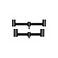 FOX Black Label Slim Buzz bars 2 bâtonnets